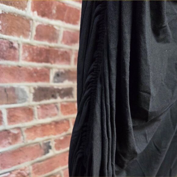 A New Day Bodycon Ruched Midi Dress – Women’s Size Large – Black – One-Shoulder - Picture 2 of 7